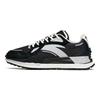 Anta Star Series C202 Durable Breathable Low-Top Running Shoes Women Sneaker Black 122135580A-2