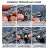 Women's Adjustable Butterfly Brooch Waist Clip Collar Pin Slimming Effect for Party Office and Street Style