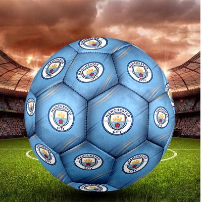 Manchester City Size 5 Football High Elastic Soccer Ball For Outdoor Competition Daily Training Play