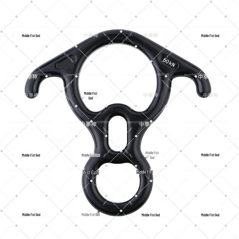 

Rock Climbing Figure 8 Descender with Horns