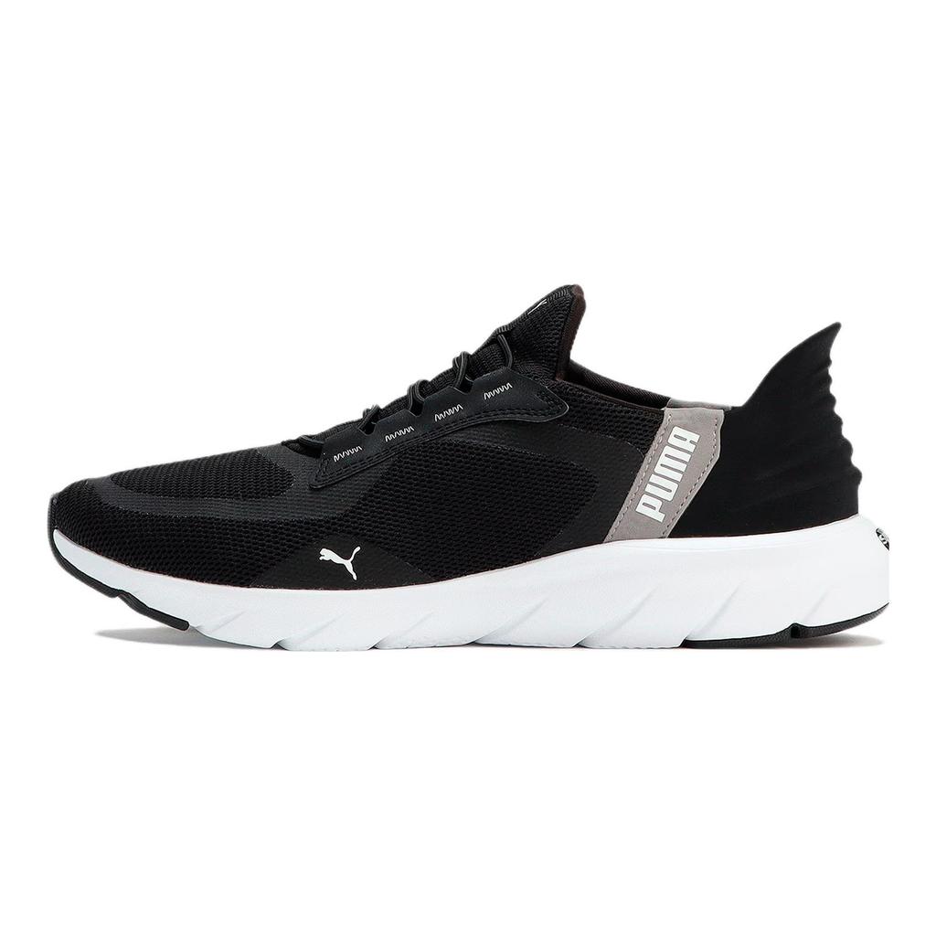Puma Softride Flexlace Pohodlné Odolné Odolné proti opotřebení Nízké Neformální Běžecké boty Unisex tenisky Černé 309901-01