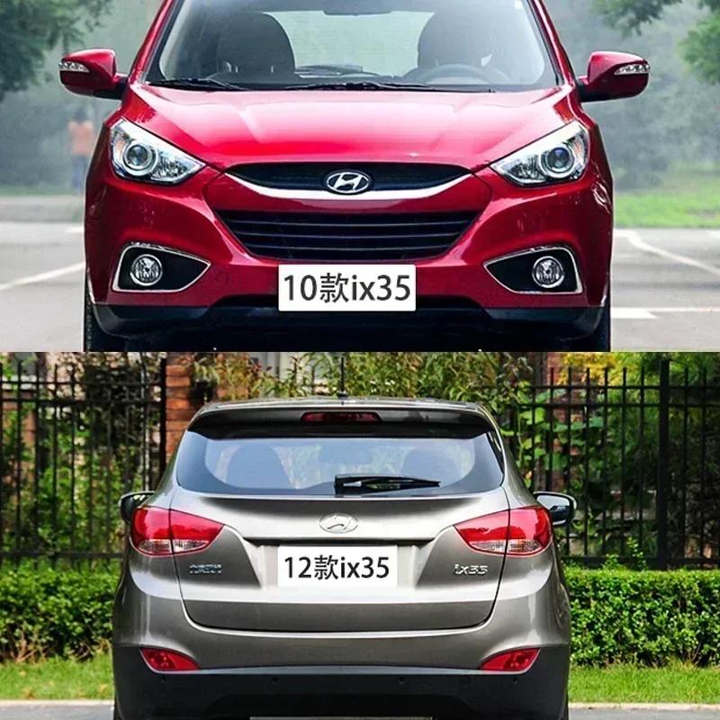 Car Front Rear Emblem Steering Wheel Sticker for Hyundai Elantra Sonata Verna IX35 Tucson IX25 Santa Fe Lafesta Modification AAA1