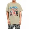 Men's T-Shirts Karol G Bootleg Intage Vintage Cotton Tee Shirt Short Sleeve Bichota Tour T Shirts Round Collar Clothing Gift