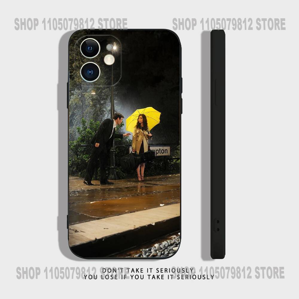 How I Met Your Mother Himym Phone Case For iPhone 17 16,15,14,13,12,11,Pro,XS,Max,XR,Plus,Mini Soft Silicone Black Shockproof