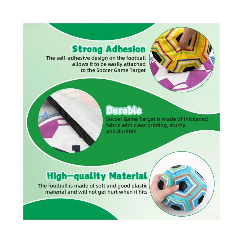 Soccer Ball Game Set for Kids Football Accuracy Exercise,Gift Toy 8+