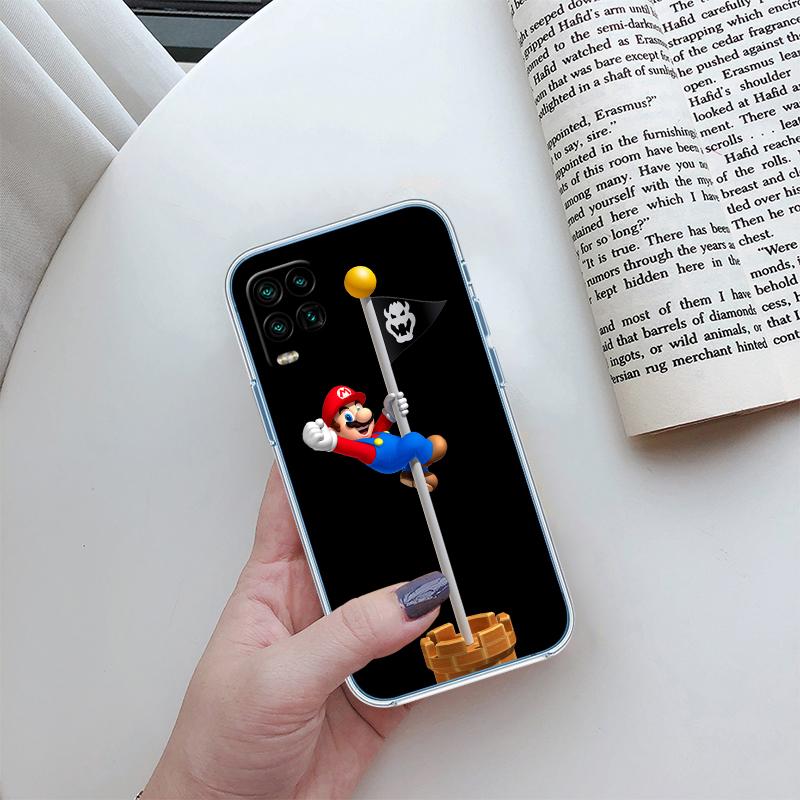 M-Marios Transparent Phone Case for Motorola Moto Edge 20 30 40 50 S30 Fusion Ultra Pro Neo Lite + G200 G23