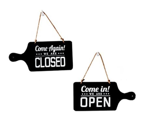 

du Antique Wooden Shop Sign (pont monde) (Black 3)
