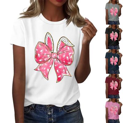 Ženy Krátký rukáv Pevné Sexy Roztomilé tričko Slim Fit Upnuté tričko Crop-Top