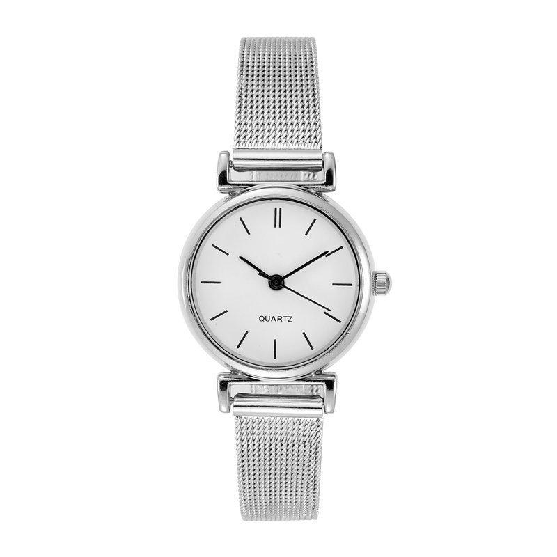 Watch Female Student Simple Small Dial Retro Mesh Belt Versatile Girls Mori Casual Quartz Watch