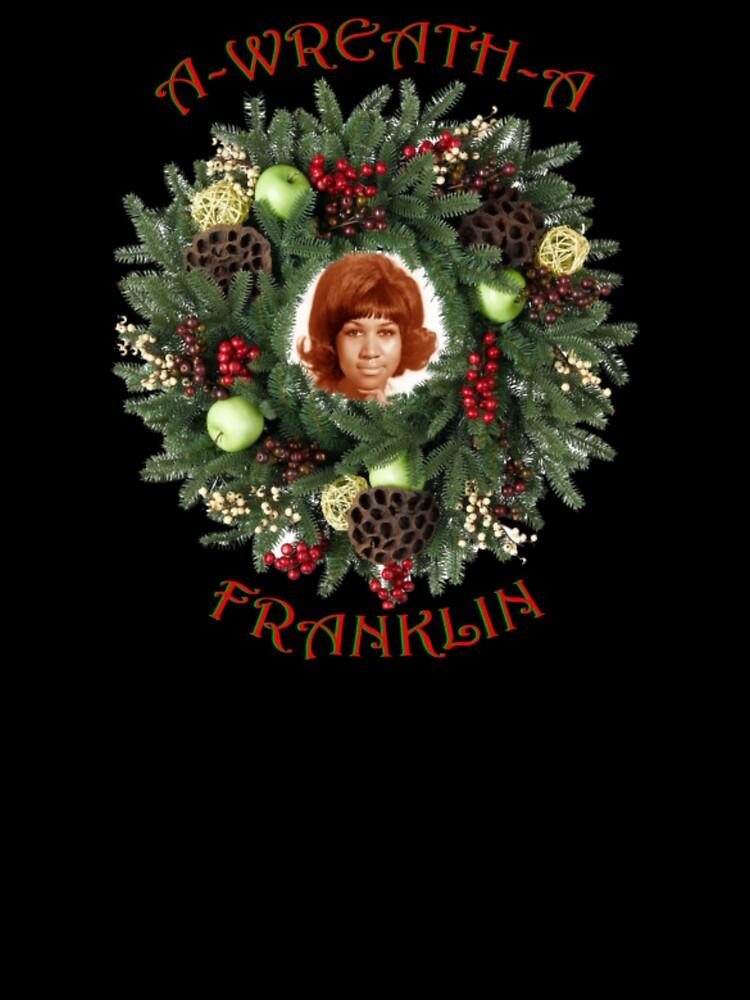 Martha Reeves & The Vandellas A-WREATH-A FRANKLIN Oversized T-Shirt
