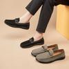 Men's Casual Leather Shoes Lightweight Loafers Moccasins Comfortable Slip On Driving Shoe