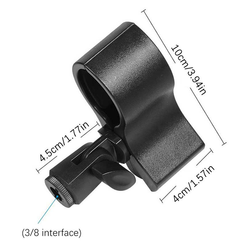 1Pc Microphone Clip Mic Holder For Handheld Microphone Wireless/Wired Quick Release Mount Adapter Universal Replacement Stand