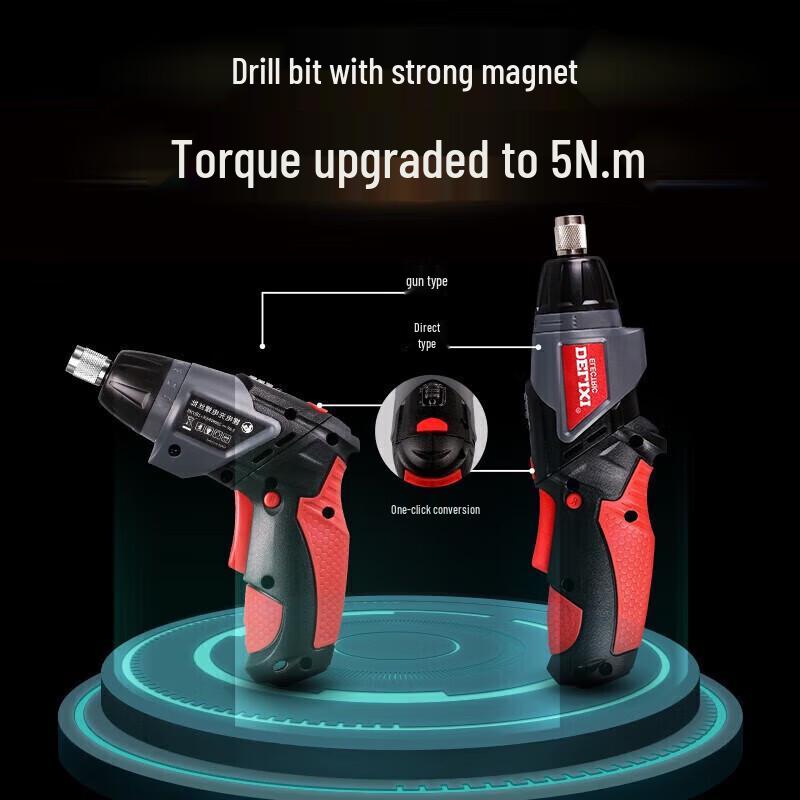 Delixi Cordless Electric Screwdriver CN plug (adapter included)