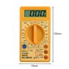 LCD Digital Multimeter Professional Amp Ohm AC/DC Volt Tester Portable Diode Triode Monitoring Regulator Electrical Instrument