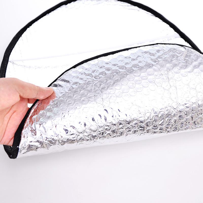Motorcycle and Electric Vehicle Sunblock Cushion Reflective Pad Heat Shield Sun Shield Reflective Aluminum Foil Film Heat Shield Cushion