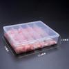 120-Piece Short Colored French False Nails - Removable Nail Art Set