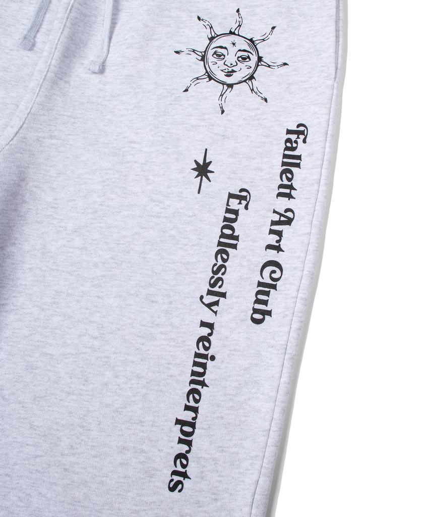 FALLETT Art Club Sweatpants Light Gray