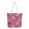 Multifunctional  Nurses Series Printed Thick Rope Shoulder Beach Bag 7589 CLE