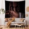 KKing Rapper Von Anime Tapestry Hanging Tarot Hippie Wall Rugs Dorm Home Decor
