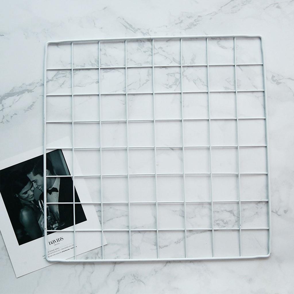 Photo Wall Grille Panel Image Display Iron Decorative Frame Display Photo Wall Home Decoration and Art Hanging