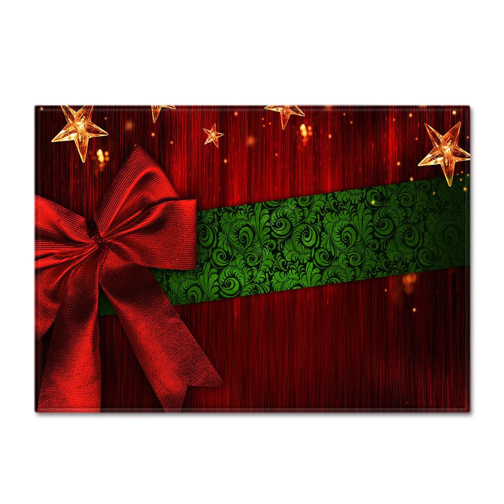 Christmas Living Room Floor Mat Bedroom Dining Room Carpet Carpet Doormat