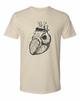Cottage Cult Clothing Tee T Shirt Cotton Medical Anatomy Victorian Art Heart #2