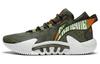 Li Ning Badfive 2 Low Cushioning Slip Resistant Abrasion Resistant Low top Basketball Shoes Men's Green ABFS003-12