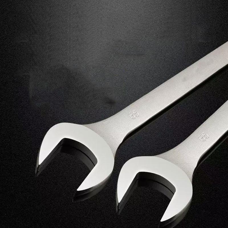 Large Dual-Purpose Wrench Double Headed Plum Blossom Opening Dumb Wrench Car Self-Defense Wrench 42 43 46 50 55 60
