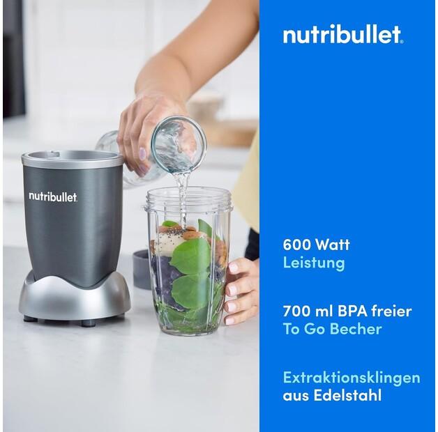 Стационарный блендер NutriBullet Original 600W grau (NB603DG)