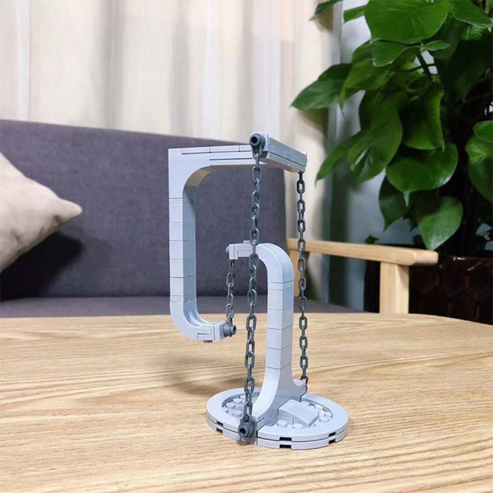 Dynamic Anti-Gravity Building Blocks DIY Bricks Toys Perpetual Motion Tensegrity Sculptures