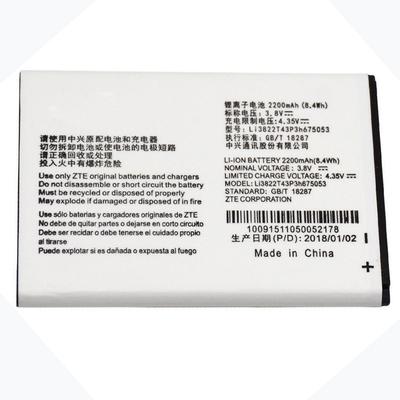Original High Quality Li3822T43P3h675053   Phone Battery For ZTE Blade QLux Q Lux A430 Q Lux 3g 4g