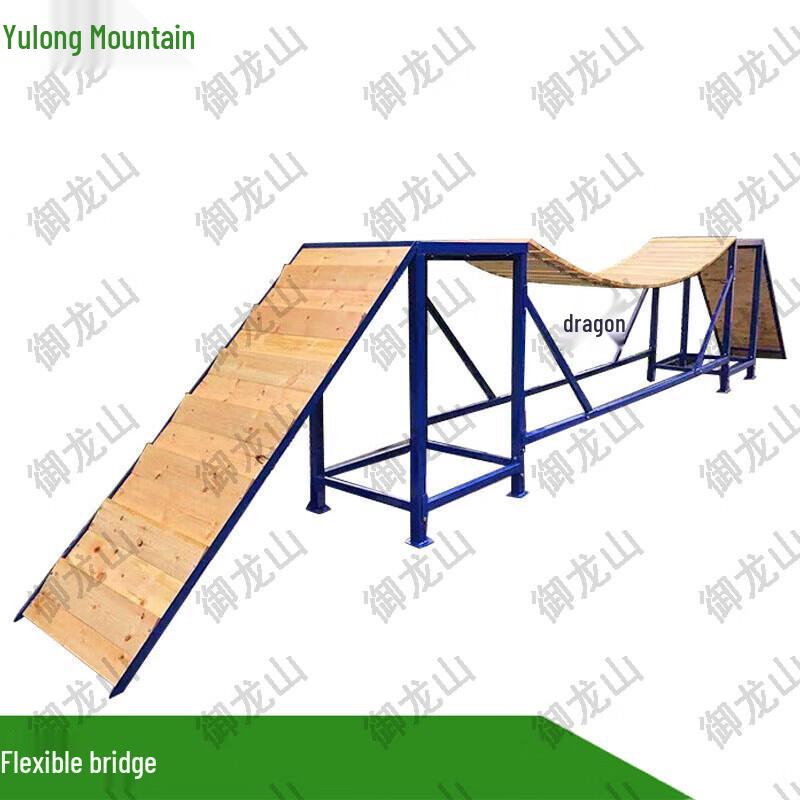 Гибкий мост-планка для аджилити собак на открытом воздухе