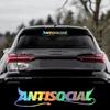 Cartoon Antisocial Auto Stickers On The Car Car Body Doorhandle Sticker Door Handle Decal