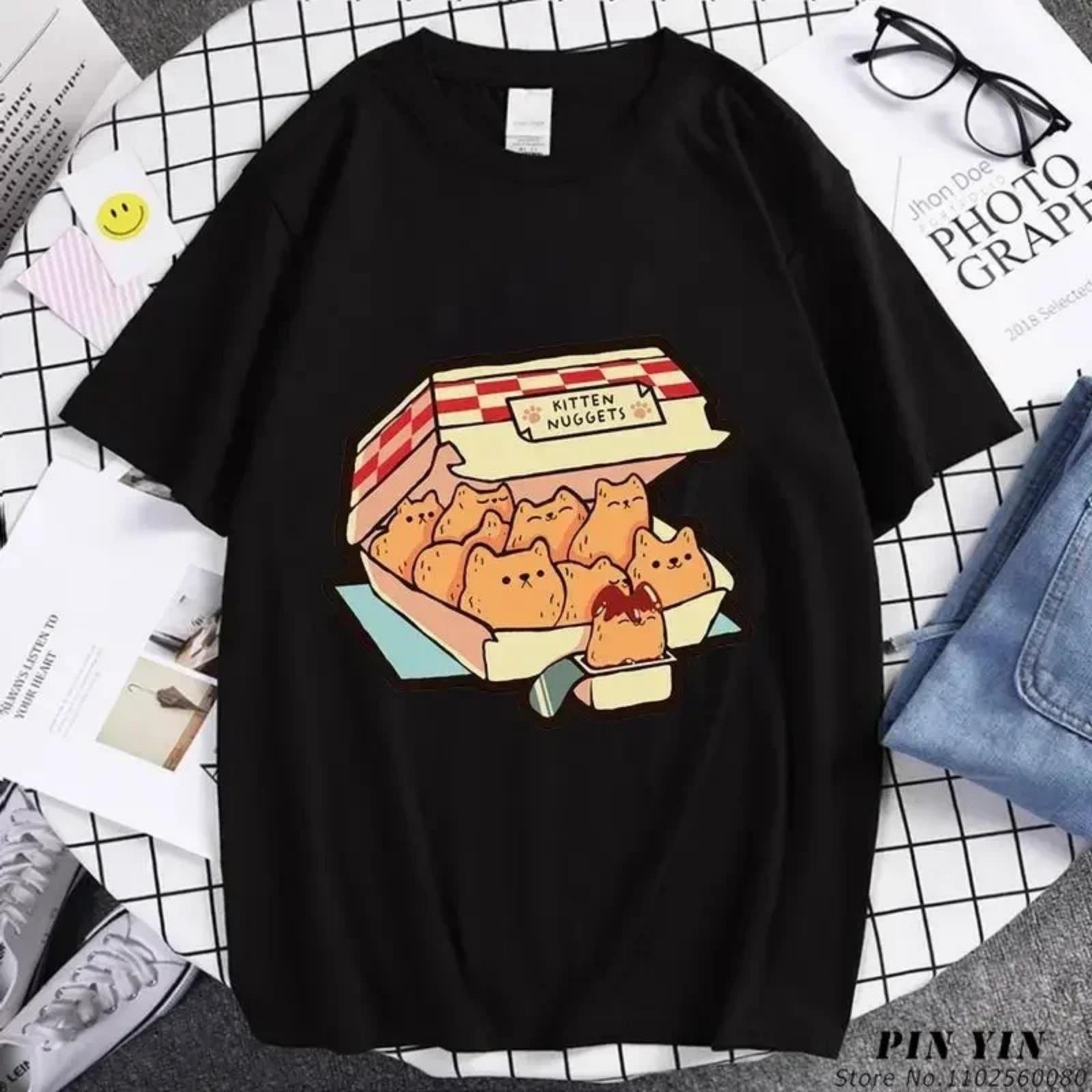 

Жіноча гумористична літня модна футболка з коротким рукавом Streetwear Кумедна з принтом аніме-мультфільмів Lego-las Футболка Топ для XXXXXL чорний