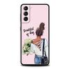 Girl Women Coffee Miss Phone Case For Samsung Galaxy S25 S24 S23 S22 S20 Ultra S21 FE 5G S10 Plus S10E Soft TPU Cover