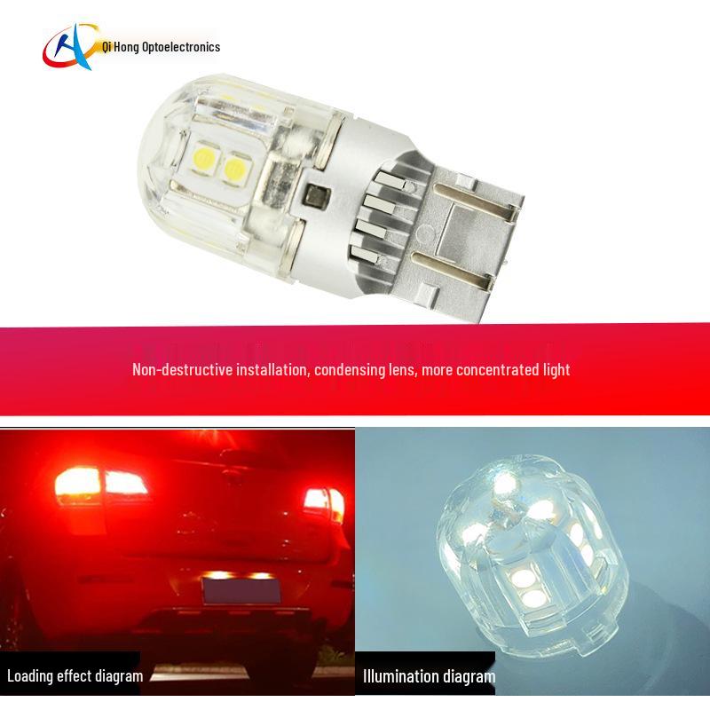 High Brightness Universal Car LED Brake Light Bulb W21/5W - Suitable for Taillights