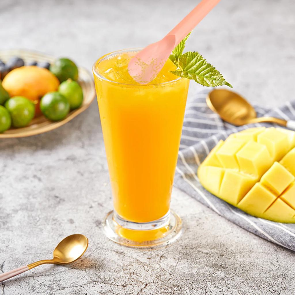 50-1000Pcs Beverage Spoon Straws Milkshake Smoothie Spoon Strawberry Drinking Straw For Party Bar Birthday Supplies Wholesale