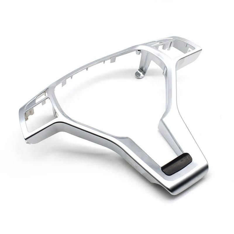 Car Steering Wheel Chrome Panel Cover Trim For Mercedes Benz AMG A B C E Class W176 W246 W204 W212 For GLK GLA CLA CLS