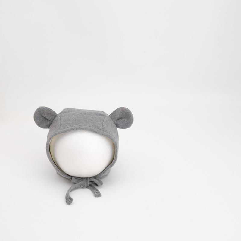 Kawai Bear Rabbit Ear Baby Knitted Cap Warm Ear Protection Cap New Winter Baby Earmuffs