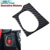 For BMW 3/4 Series Carbon Fiber Trim Engine Start Button Sticker Interior Cover