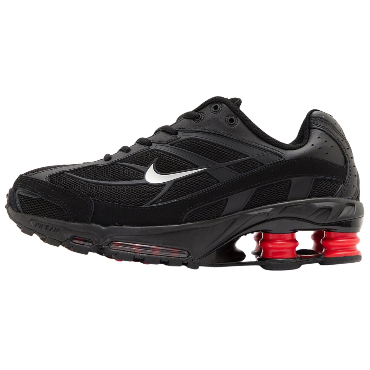 

Nike Shox Ride 2 Black University Red Unisex Sneakers Metallic-Medium-Ash Medium-Ash II7635-001 41