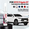 För BYD Frigate 07 Körfärg Reparationspensel Touch-up Repborttagare DIY Biltillbehör Svart Vit