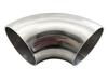 BRIGHTZ 70mm Diameter Stainless Steel Elbow 4 Pieces 90° Bends, 1.2mm Thick, [MUF-JOI-028-4PC]