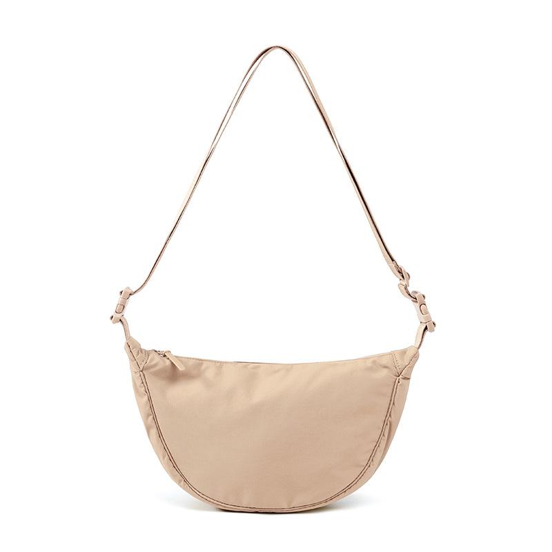 Lightweight Shoulder Bag Soid Color Unisex Chest Bag Commuter Bag