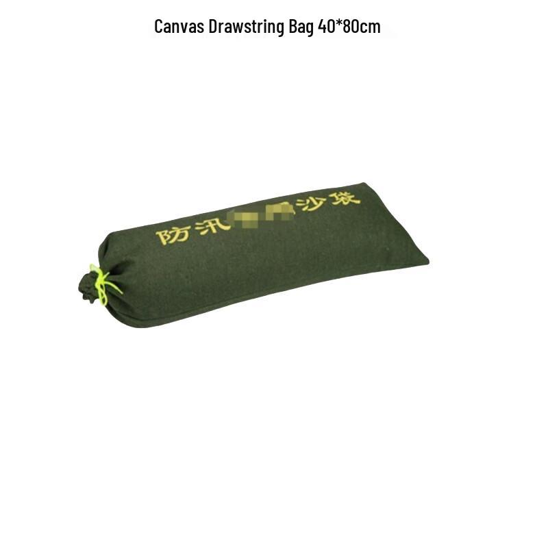 Reusable Canvas Drawstring Flood Barrier Sandbags
