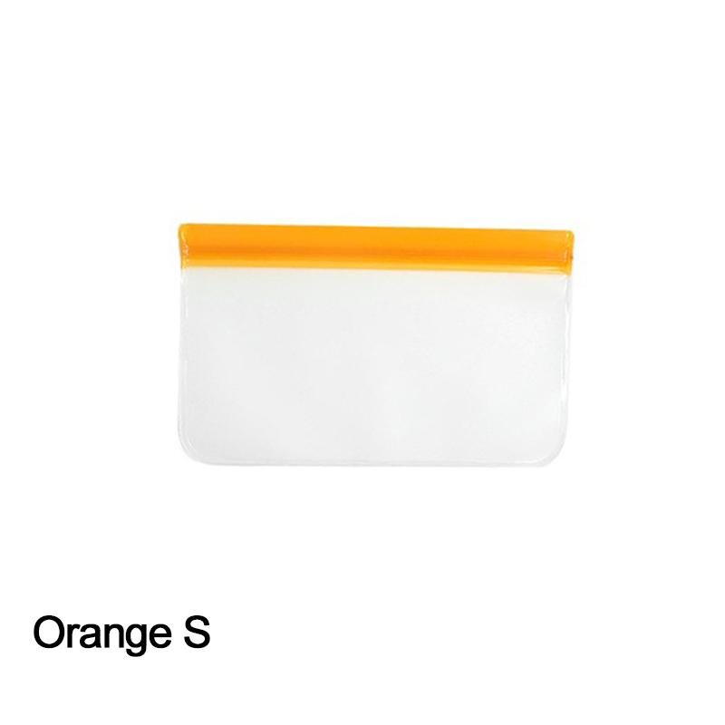 

3/5 шт. ПЭВА пищевой контейнер для хранения Герметичные контейнеры Многоразовый пакет с зиплоком для заморозки Свежий пакет для хранения продуктов Герметичный пакет 3PCS