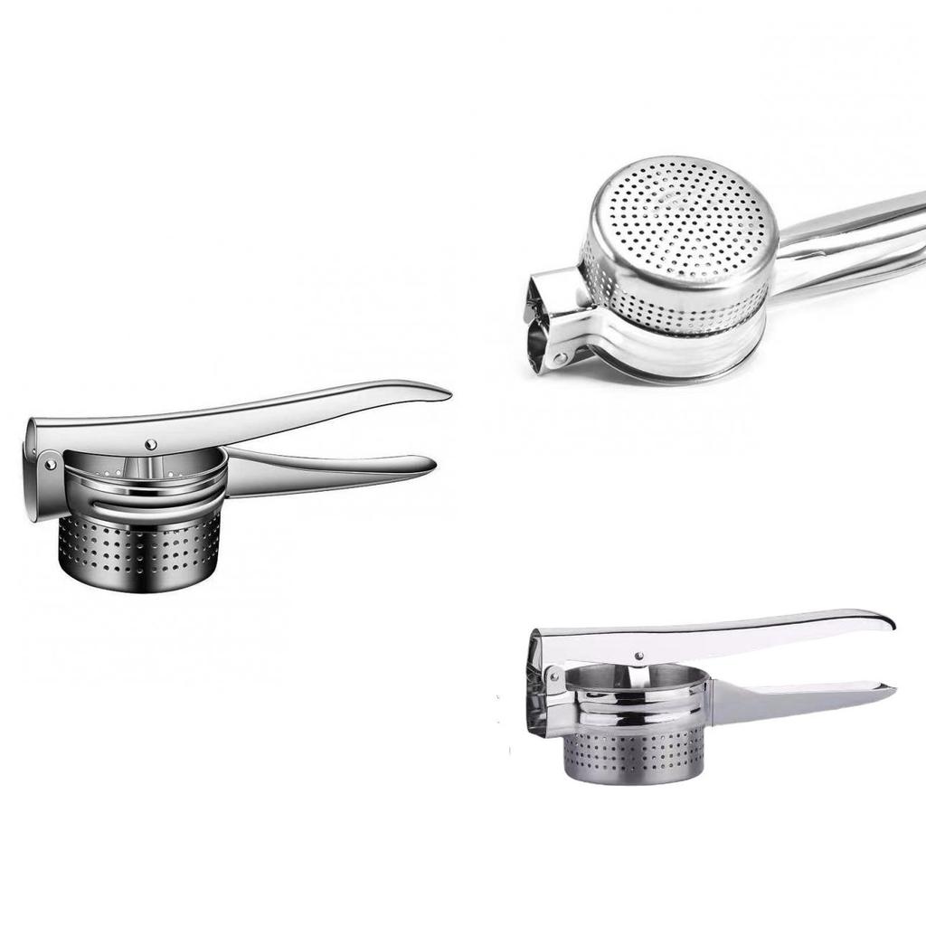 Steel Duty Heavy Potato Ricer Puree Masher Juicer Vegetable Fruit Maker Press