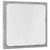 2 Piece Bathroom Furniture Set Concrete Grey Particleboard