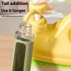 Creative Kitchen Pan Brush Non-Slip Press To Dispense Automatic Liquid Dishwashing Brush Long Handle Press Cleaner