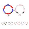 Adjustable Braid Bead Bracelets Christmas Birthday Jewelry Gift Magnetic Couple Matching Bracelets Best Friend Bracelet